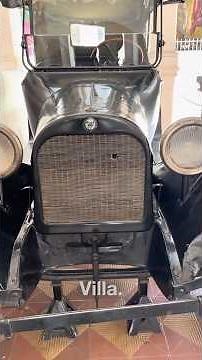 The car where Pancho Villa was ambushed