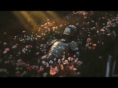 Fallen Knight Blossom Field Live Wallpaper | 4K Fantasy Anime Background | Anime 4K Live Wallpaper
