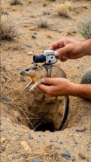 Scientists Put a Camera on a Rat… What It Found Underground Is Incredible
