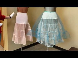 Women's Nylon Net Petticoats 1950s