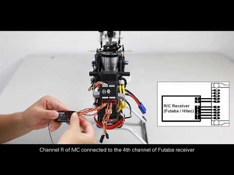 DJI Ace One Main Controller&Futaba Receiver Connection