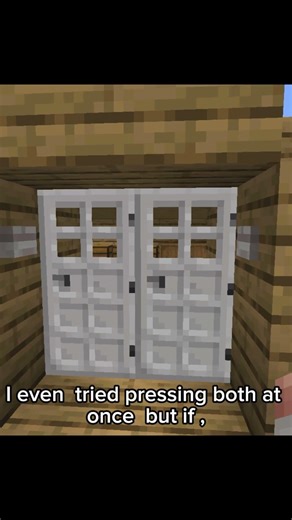 This did can’t be opened in Minecraft 😳 #minecraft #minecraftrealistic #clickbait