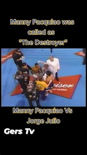 135K views · 3K reactions | When Manny Pacquiao was Called as " The Destroyer" Manny Pacquiao vs Jorge Julio #MannyPacquiao #boxing #fyp #foryourpage | Gers TV | Facebook