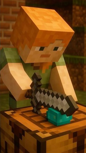 Minecraft Alex Cutting Sound | Minecraft Item ASMR Series 🔈