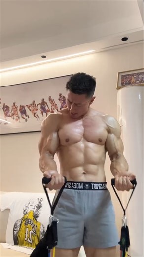 A resistance band workout for your whole body! #resistancebandexercises #ytshort #short