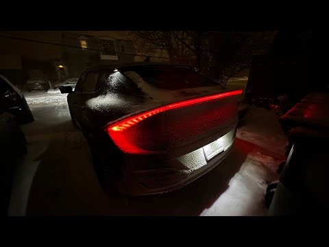 EV6 vs Freezing Rain (Winter Mode ON)