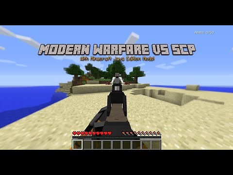 Modern Warfare vs. SCPs! (Minecraft Java Edition) [SCP Lockdown Mod] [Modern Warfare Mod]