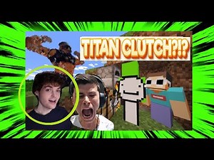 Minecraft Speedrunner VS TITAN - ALL CLUTCHES EPIC COMPILATION [Dream's Minecraft Manhunt]