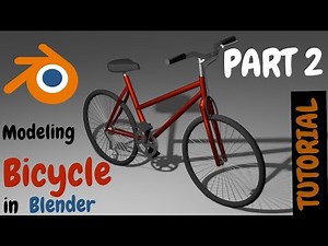 How to model a Bicycle in Blender, PART 2 (Tutorial)#blender #tutorial
