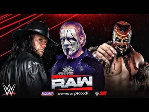Undertaker Vs Sting Vs The Boogeyman - Extreme Rules Match At WWE RAW