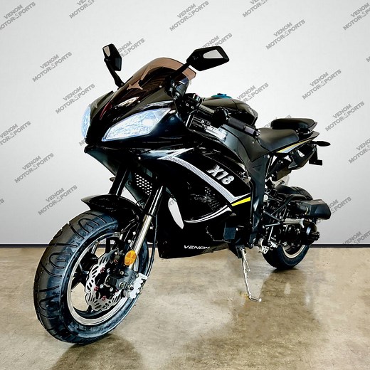 Venom X18 49cc Automatic Motorcycle | Beginner Friendly Street Legal