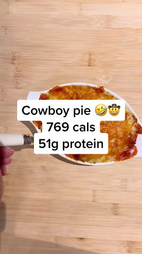 Cowboy Pie Recipe with 769 Calories and 51g Protein