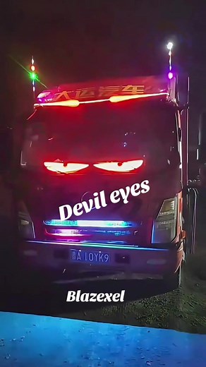 Programmable Devil Eyes LED Lights for Car, Bus, and Truck