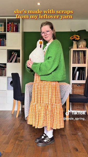 Create Your Own Emotional Support Chicken Knitting