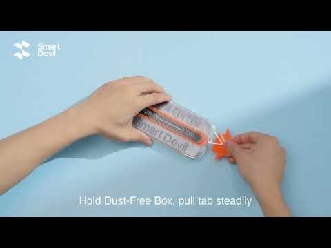 SmartDevil Dust-Free Box Temper Glass Screen Protector Instruction