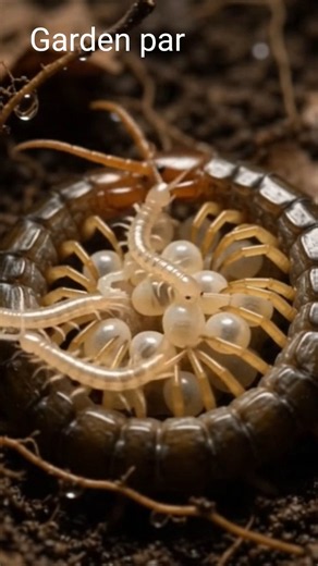 The Incredible Life Cycle of a Centipede 🦂 | From Egg to Adult | Cinematic Timelapse #Shorts.