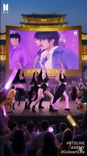 BLACKPINK & BTS Watching ‘Dynamite’ at Gwanghwamun?! Crowd Goes INSANE 🔥