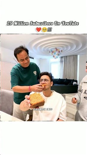 25 Million Subscribers on youtube 👀🥺!! l#shorts