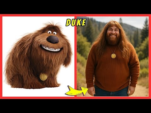 🎬 THE SECRET LIFE OF PETS CHARACTERS AS HUMAN IN REAL LIFE 🧑🐰👀