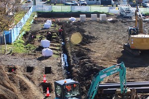 18K views · 56 reactions | Here’s the latest time-lapse clip from the busy construction site of the new Orange Regional Conservatorium and Planetarium. Despite recent rain, contractors Renascent are making steady progress. The focus of recent work has been constructing the foundations and footings of the new building. The emerging foundations are giving the first glimpse of the size of the new building. | Orange City Council - Wiradjuri Country | Facebook