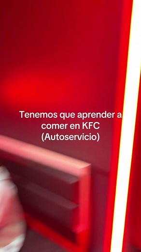 Cómo comer en KFC autoservicio — reglas básicas