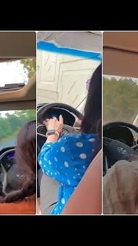 😈ATTITUDE GIRLS CAR DRIVING STATUS🤘😍GIRLS STATUS✌️