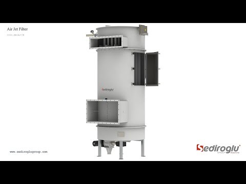Air Jet Filter – High-Efficiency Dust Filtration System for Flour & Grain Processing | Sediroglu