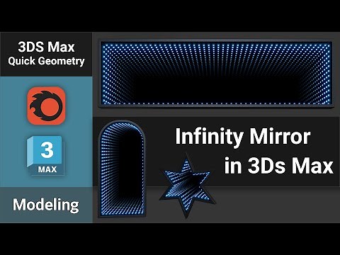 How to Create an Infinity Mirror in 3Ds Max with Corona Render