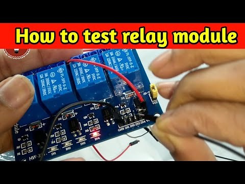 how to test relay module in hindi |