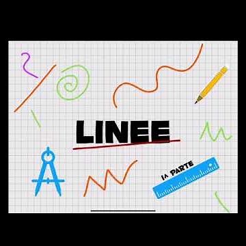 Pillole di geometria: le linee