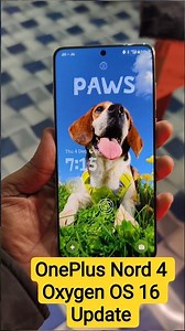 OnePlus Nord 4 Oxygen OS 16 Update Release #2025 #oneplus #shorts #update #youtubeshorts #trending