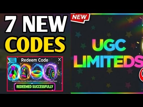 *NEW* UPDATE ⚡ UGC LIMITED CODES IN APRIL 2026 | ROBLOX CODES APRIL 2026