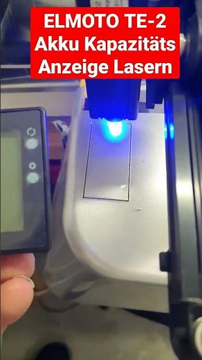 ELMOTO TE-2 Akku Kapazitäts Anzeige Lasern mit NEJE Master 2