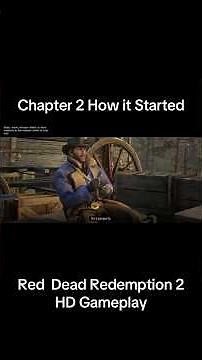 Red Dead Redemption 2: Chapter 2 Begins | Arrival at Horseshoe Overlook | HD Cut Scene #Shorts