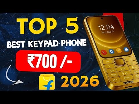 🔥Top 5 Best Keypad Phone Under 700 in January (2026) Best Keypad Phones Under 1K🤑