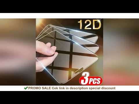 3Pcs Tempered Glass for iPhone 14 13 12 11 15 Pro Max Mini Screen Protector for iPhone 17 XR XS MAX