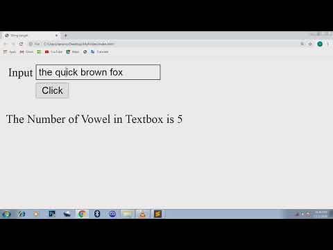 COUNT THE NUMBER OF VOWELS AND CONSONANT IN A STRING USING LENGTH FUNCTION AND FOR LOOP IN JS