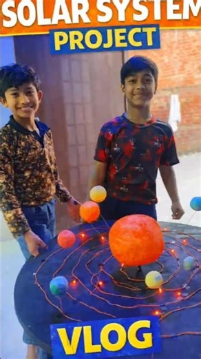 Solar System Project ☀️🌝🏅 #ytshorts #solarsystem #viral #youtubeshorts
