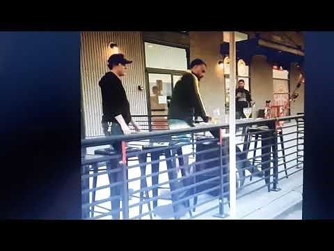 BJJ Guys Takedown Crazy Puncher Guy in Bar Real Street Fight Jiu-jitsu Streetfight!