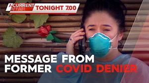 Amanda Gulasi is filled with regret for believing COVID-19 wasn't real. Her story, tonight on A Current Affair. #9ACA | A Current Affair