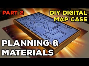 Build Your Own TTRPG Digital Map Display | NO MORE PAPER MAPS! (2 - Planning & Materials)