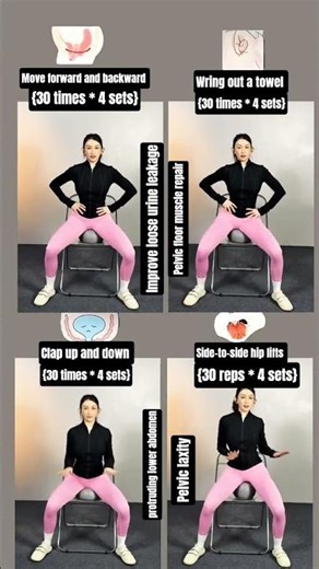 Fix Protruding Lower Belly & Pelvic Laxity#PelvicHealth #LowerBelly #WomenFitness