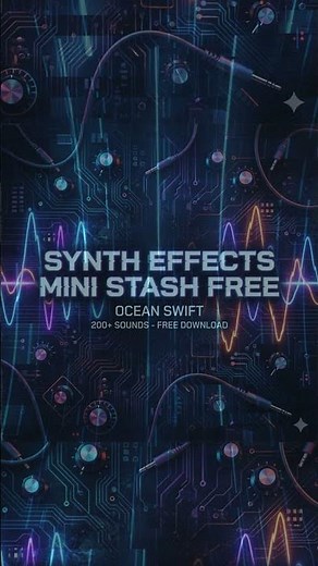 FREE Synth FX One-Shot Samples from Hardware | Ocean Swift Mini Stash #free #sounddesign #synth