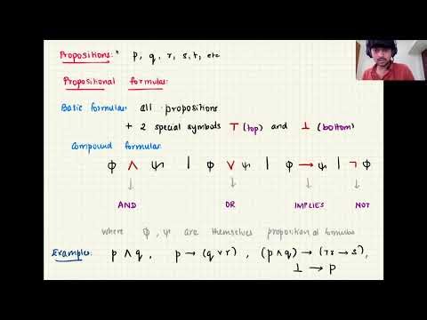 Lec 05 - Introduction to propositional logic and natural deduction rules (CMI)