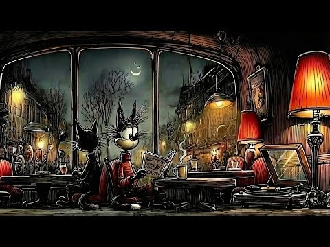 Relaxed Focus Jazz – Vintage Baritone & Deep Bass That Won’t Distract