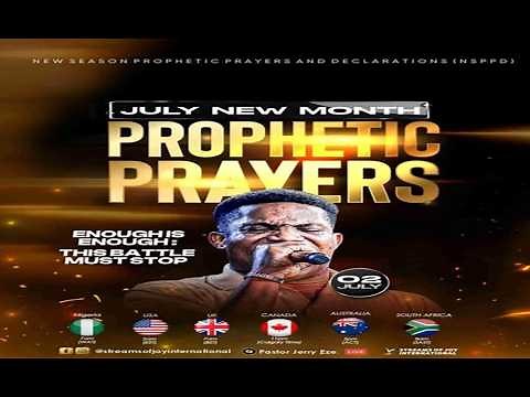NEW MONTH PROPHETIC PRAYERS - JULY 2026 || ENOUGH IS ENOUGH || NSPPD || 2ND JULY 2026