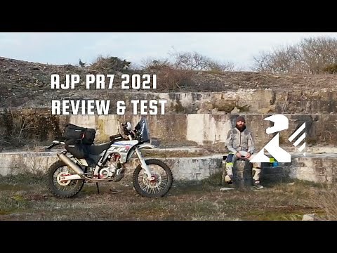 AJP PR7 Test & Review PM-E19 Adventure motorcycling