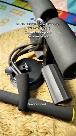 Sit ups assistant Home Gym Double Suction Sit Up Bar exercise equipment abs workout set up upgraded