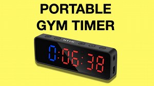 Home Gym Interval Timer (Portable Magnetic Gym Timer) ➡️ Check out the gym timer https://ShreddedDad.com/magnetictimer ➡️ Home gym equipment reviews https://ShreddedDad.com ===== Home Gym Timer Features ===== ✅ Encased in non-slip, rubber skin ✅ LED 1.5" numbers ✅ Pocket sized for easy transport ✅ Rechargeable built-in battery (USB charger included) ✅ Built-in magnetic spine ===== In the box ===== ✅ Gym timer ✅ Lanyard ✅ Instructions ✅ USB-C charger ===== Timer Modes ===== (1) Clock - Up and dow