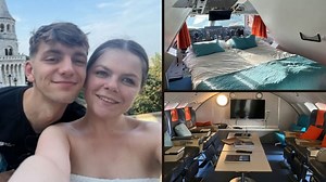 'I stayed in a Boeing 747 hotel and got to sleep in the cockpit with sole access to the first class cabin'